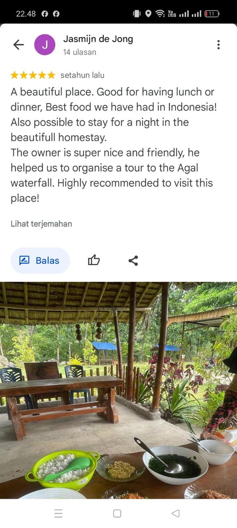 Tiu Batu Homestay Alas Ngoại thất bức ảnh